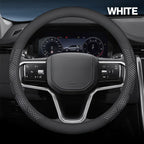 Gripex UltraGrip Breathable Leather Steering Wheel Cover | Anti-Slip, Universal Fit